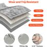 Area Rug, 8 x 10 ft Large Washable Rug, Non-Slip and Tear-Resistant Soft Carpet, Pet & Child Friendly Vintage Area Rugs, Indoor Mat for Bedroom, Living Room Image 4