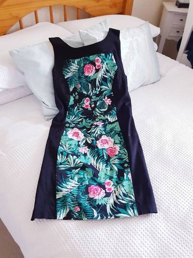 Floral Cotton Dress - Size 14