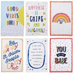 Ladelle set of 6 Large Tea Towels