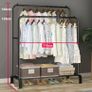 NEW Metal Double Clothes Garment Rail Image 3