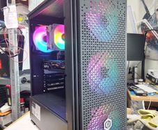 Custom Gaming PC i5 10400/16GB DDR4/Radeon RX 570 8GB/ssd+hdd/wifi/W11