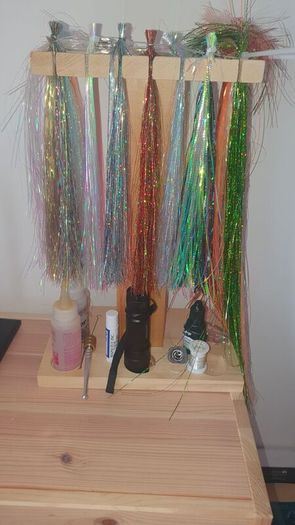 fly tying materials and equipment