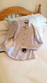 Striped Shirt Size M 14.5"