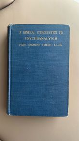 vintage book "A General Introduction to Psychoanalysis" by Sigmund Freud