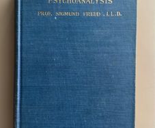 vintage book "A General Introduction to Psychoanalysis" by Sigmund Freud