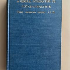 vintage book "A General Introduction to Psychoanalysis" by Sigmund Freud