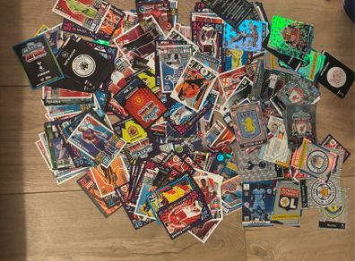Mixed variety football cards