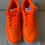 Nike Air Force 1 LV8 Kids UK2.5 Total Orange Brand New Image 2