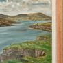Original 1976 D Delahunt oil on Canvas Painting title "Entrance to Dingle Harbour" Image 3