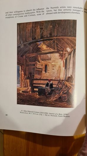 The Norwich School Of Painters. 1803-1833. Large Volume Hardback With Dustjacket In Good Condition.