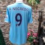 2013 2014 Man City Home Shirt A Negredo No9 Size Medium Image 5