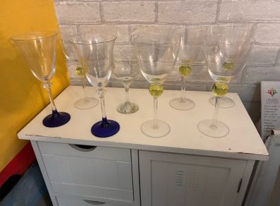 Joblot wine glasses