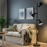IKEA HEKTAR Floor Lamp (3-Spot Each) Dark Grey Image 2