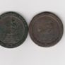2 X  George III Large Bronze Cartwheel Penny Coins  (no.G15) Image 2