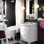 Grey Hemnes Mirror Cabinet Image 7