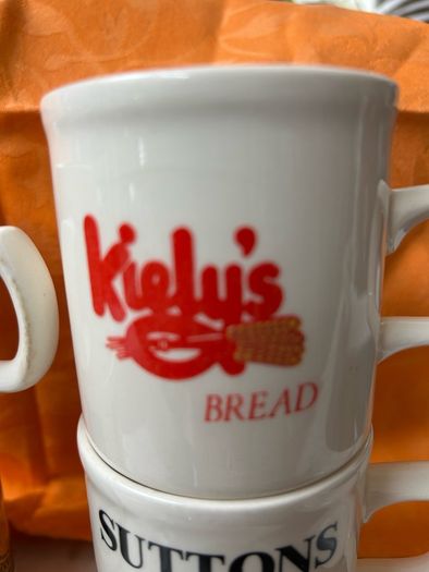4 Vintage Advertising Coffee /Tea Mugs