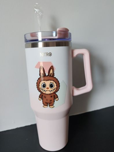 Labubu inspired Stanley style cups
