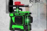 New Laser Level 12 Lines 3D Level Self-Leveling 360 Horizontal And Vertical Cross Super Powerful Green Laser Level kit