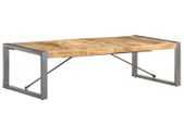 Coffee Table 140x70x40 cm Rough Mango Wood