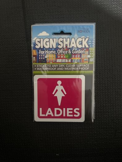 Sign shack