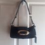 Guess by Marciano,  Timeless Black Baguette Bag. Image 2