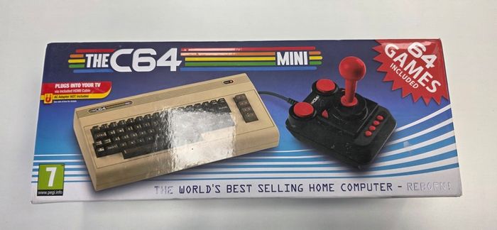 THEC64 Mini Retro Console - 64 Games Built-In - Brand New Factory Boxed Set