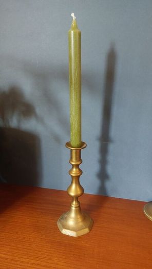 Fabulous Collection of Five Assorted Vintage/Antique Brass Candlesticks - Priced as a Collection, But Can be Sold Separately