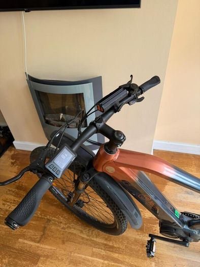 semi-new electric bike, only 3 months old.