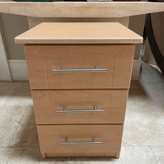 Extremely Solid Heavy Wooden Locker - Bedside Table - Can Deliver
