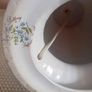 Vintage Ceramic Table Lamp - Floral Design Image 3