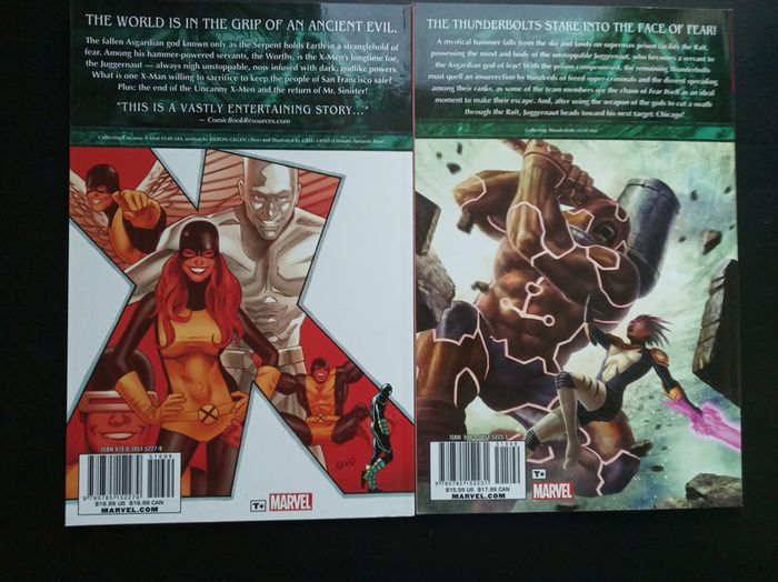 Graphic novels - Fear Itself tpbs