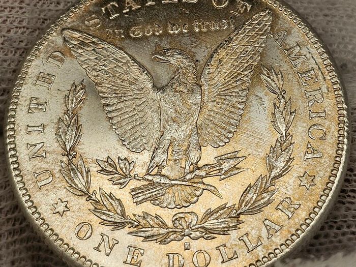 USA United States 1887 S Silver Morgan Dollar Beautiful Uncirculated Lustrous Prooflike Frosty!