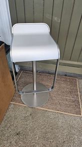 Chrome Silver Bar stools 4x