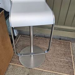 Chrome Silver Bar stools 4x