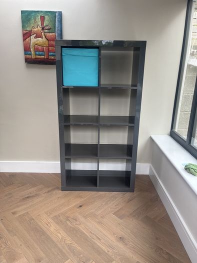ikea  Kallax 8 cube storage unit 77cm x 147cm