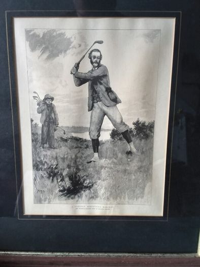 mr balfour mp golfing