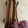 NEW WITH TAGS Shenzhou Soft Leather Handbag ShoulderBag Image 7