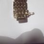 a heavy gold plated gate bracelet Image 3