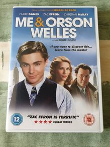 Me and Orson Welles Richard Linklater DVD 2008 Zac Efron