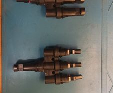 3 to 1 MC4 Solar Photovoltaic Connector Y-Connector Pair