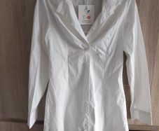 New long shirt dress size fits Xs and s