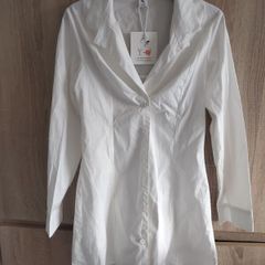 New long shirt dress size fits Xs and s