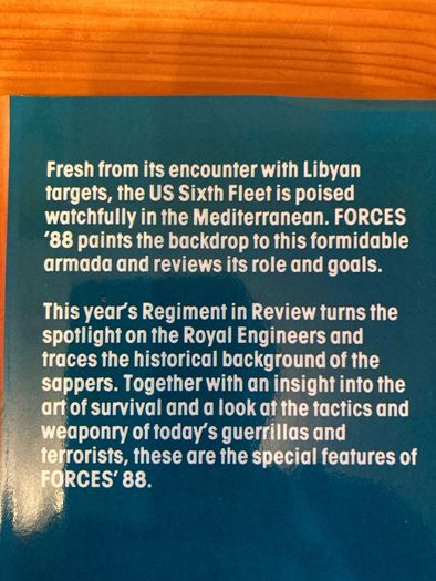 War  book: 'Forces '88'