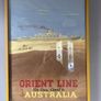 Original 1951 Orient Steam Navigation Company Poster Image 3