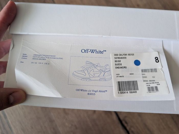 Sneakers Off White New with Box