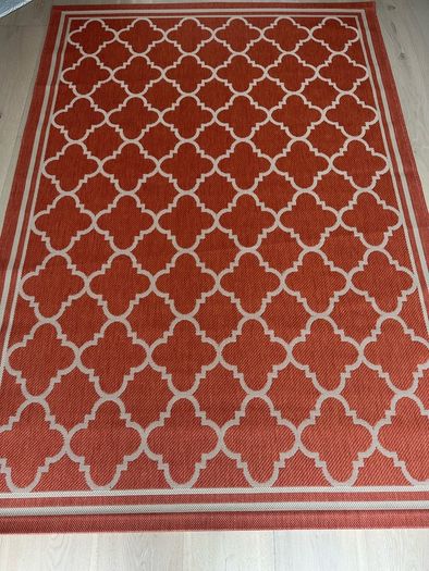 Terracotta Indoor and Outdoor Rug