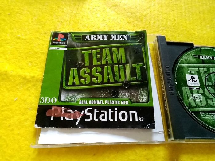 Army men Team Assault PlayStation1 Ps1 PlayStation 2 ps2 games Original