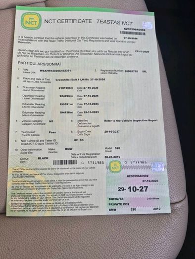 For Sale 520 New Timing Chain And Just Pass Nct For Sale in Dublin 2 ...