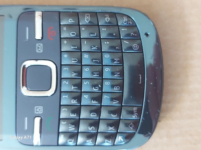 2 Nokia C3 mobile phones, light Blue, in excellent condition