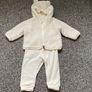 H&M Hooded jacket and pants 4-9months Image 7